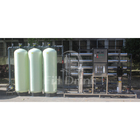 2000L/H Commercial Reverse Osmosis ระบบบำบัดน้ำเสียที่อยู่อาศัย SUS 304 พร้อมวาล์วอัตโนมัติ