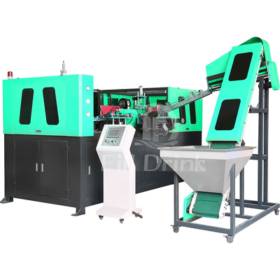เครื่องเป่าขวดอัตโนมัติ 4000-4500BPH เครื่องเป่าขวด 4 ช่อง 330ML